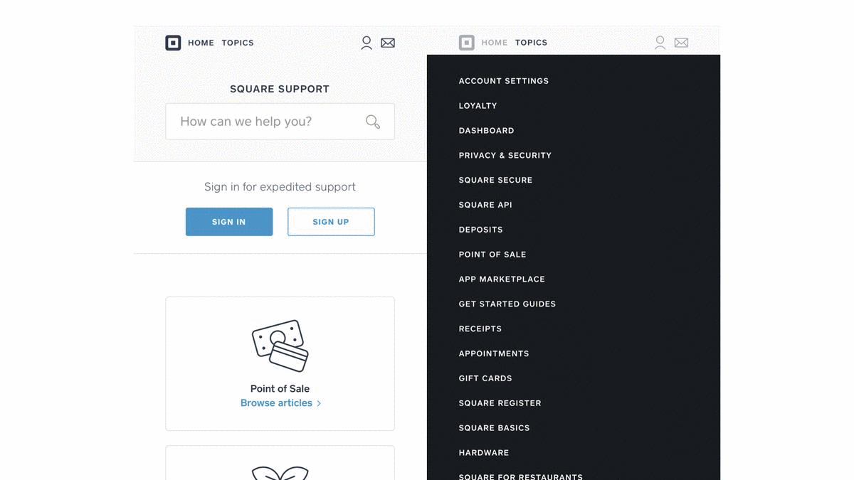 Collection of mockups showing mobile enhancements